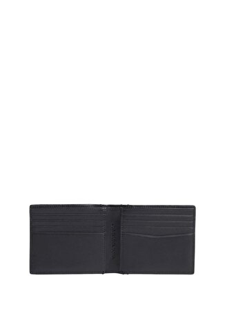 Calvin Klein Siyah Erkek 10,5x2x9 cm Deri Cüzdan MONO HRDW RFID BIFOLD