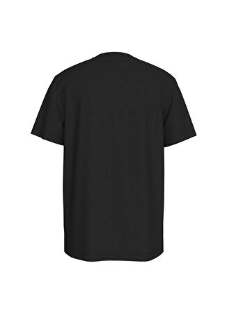 Calvin Klein Siyah Erkek T-Shirt INST. LOGO SS T-SHIRT