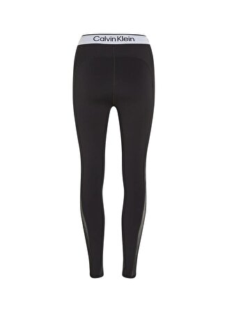 Calvin Klein Siyah Kadın Lastikli Bel Standart Fit Tayt 00GWS4L649BAE-WO  - Legging (7/8 )