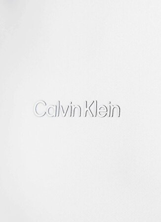 Calvin Klein Beyaz Erkek Bisiklet Yaka Standart Fit Atlet 00GMS4K165YAA-WO - TANK