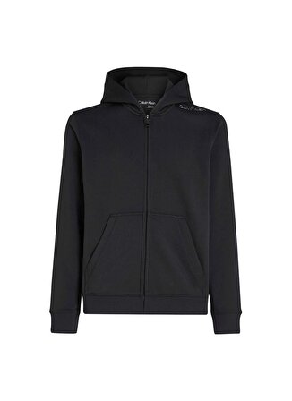 Calvin Klein Zip Ceket, M, Siyah