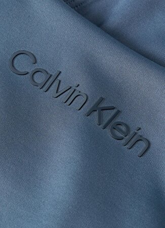 Calvin Klein Mavi Kadın U Yaka Standart Fit Sporcu Sütyeni 00GWS4K1715BX-Bra Medium Support