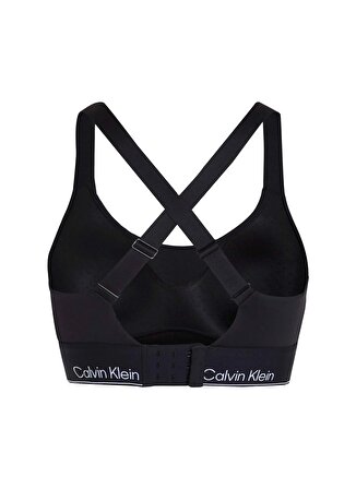 Calvin Klein Siyah Kadın U Yaka Sporcu Sütyeni 00GWS4K193BAE-WO - Sports Bra High