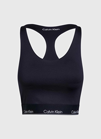 Calvin Klein Siyah Kadın Bisiklet Yaka Atlet 00GWS4K195BAE-WO - Tank (Cropped)