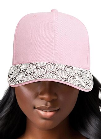 Calvin Klein Pembe Kadın Şapka MONOGRAM BASEBALL CAP