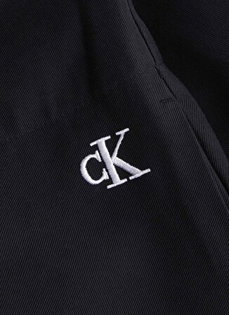Calvin Klein Jeans Bağlamalı Bel Normal Siyah Kadın Pantolon J20J223119BEH