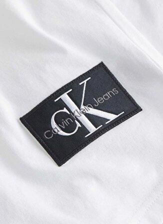 Calvin Klein Jeans Beyaz Erkek Atlet J30J325529YAF