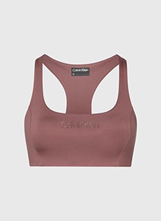 Calvin Klein Pembe Kadın U Yaka Sporcu Sütyeni 00GWS4K171LKO-Bra Medium Support