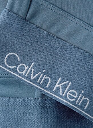 Calvin Klein Mavi Kadın U Yaka Standart Fit Sporcu Sütyeni 00GWS4K1935BX-WO - Sports Bra High
