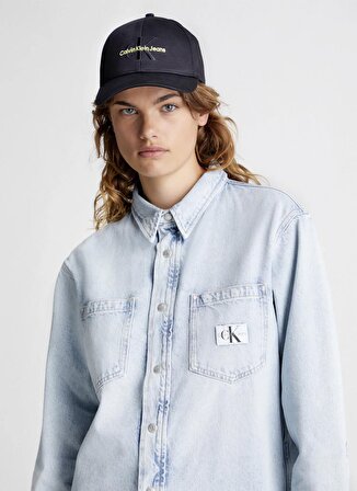 Calvin Klein Jeans Siyah Kadın Şapka K60K6102800GX