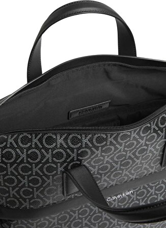 Calvin Klein Siyah Erkek 30,5x37x7,5 cm Laptop Çantası CK MUST LAPTOP BAG MONO