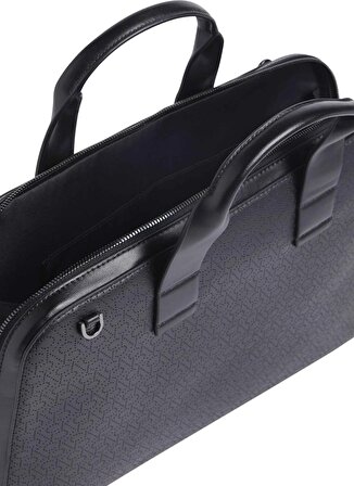 Calvin Klein Siyah Erkek 28,5x37x4,5 cm Laptop Çantası MODERN BAR SLIM LAPTOP BAG MONO