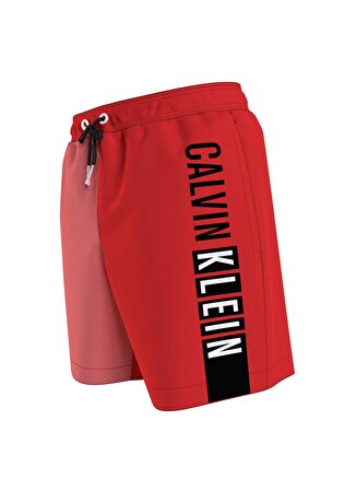 Calvin Klein Kırmızı Erkek Çocuk Şort Mayo KV0KV00035XM9
