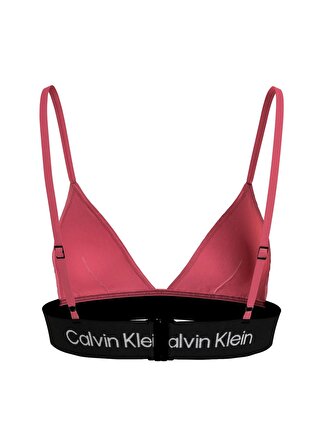 Calvin Klein Pembe Kadın Bikini Üst FIXED TRIANGLE-RP KW0KW02451TBK