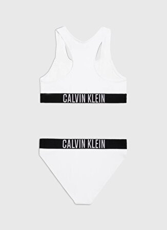 Calvin Klein Beyaz Kız Çocuk Bikini Takım KY0KY00056YCD