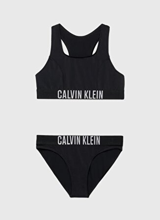 Calvin Klein Siyah Kız Çocuk Bikini Takım KY0KY00056BEH