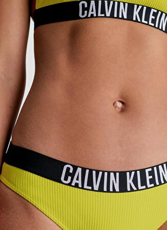 Calvin Klein Neon Yeşil Kız Çocuk Bikini Takım KY0KY00085M0T
