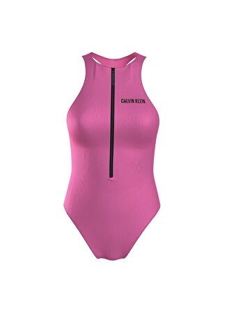 Calvin Klein Pembe Kadın Mayo RACERBACK ONE PIECE KW0KW02407TOZ