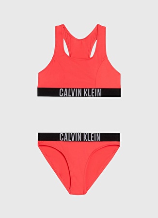 Calvin Klein Nar Çiçeği Kız Çocuk Bikini Takım