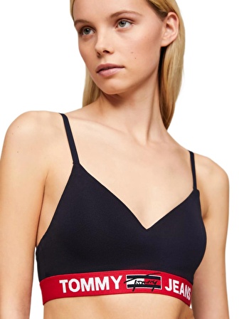 Tommy Hilfiger Kadın Lacivert Lift Bralet 