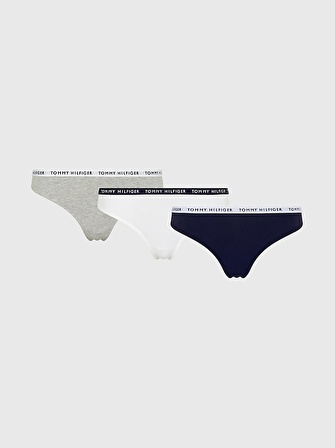 Tommy Hilfiger 3P Thong Tanga Külot