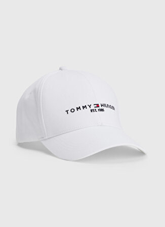 Tommy Hilfiger Beyaz Erkek Şapka AM0AM07352YCF