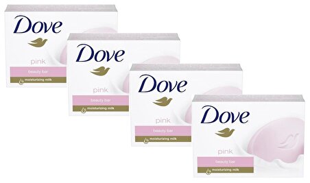 Dove Pink Cream Beauty Bar Güzellik Sabunu 100 gr x 4 ADET