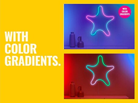 Wiz Akıllı Neon Flex Akıllı Renkli Led Şerit - 3 Metre
