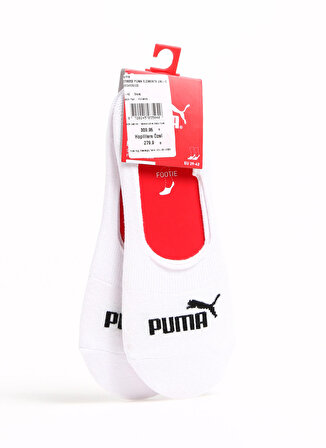 Puma Beyaz Erkek Çorap 90798202 PUMA ELEMENTS UNISEX FOOTI