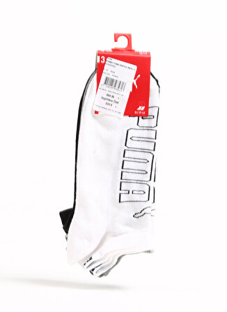 Puma Beyaz Erkek Çorap 90798801 PUMA GRAPHIC SNEAKER 3P