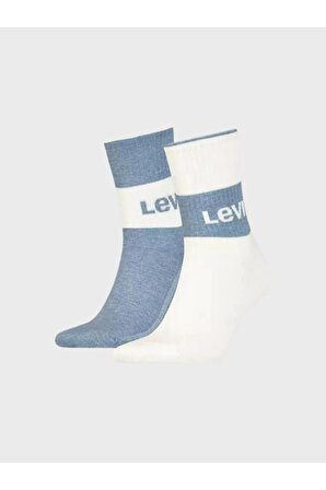 Levi's Unisex 2li Çorap Sustainable Short Cut 37157-0793
