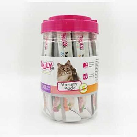 Truly Sıvı Kedi Ödülü Karışık 5 Çeşit 6 lı 30 X 14 Gr