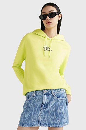 Sarı Kadın Sweatshirt (model Kodu :dw0dw15410 )