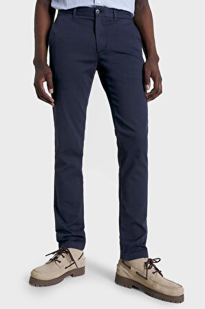 Tommy Hilfiger Normal Bel Normal Paça Slim Fit Mavi Erkek Pantolon MW0MW32132DW5