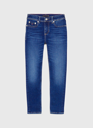 Tommy Hilfiger Normal Bel İndigo Erkek Denim Pantolon KB0KB084651A8