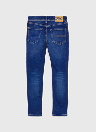 Tommy Hilfiger Normal Bel İndigo Erkek Denim Pantolon KB0KB084651A8