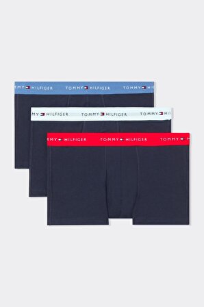 Tommy Hilfiger 3p Wb Trunk Erkek Boxer