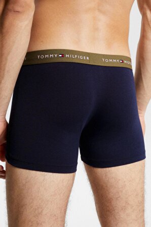 Tommy Hilfiger 3p Wb Trunk Erkek Boxer