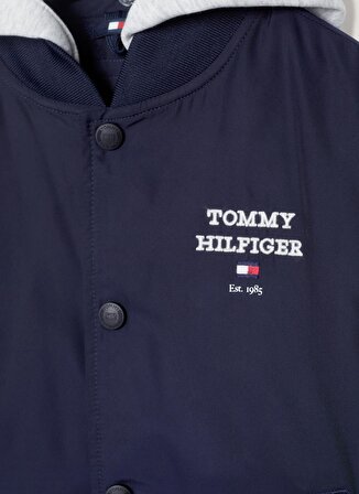 Tommy Hilfiger Lacivert Erkek Ceket TH LOGO BOMBER JACKET