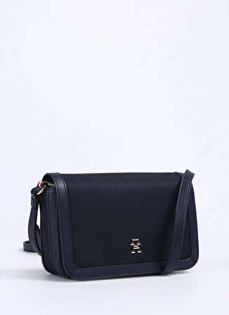 Tommy Hilfiger Mavi Kadın 23x14x5 cm Omuz Çantası AW0AW15700DW6