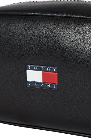 Tommy Hilfiger Tjm Heritage Leather Washbag El Çantası