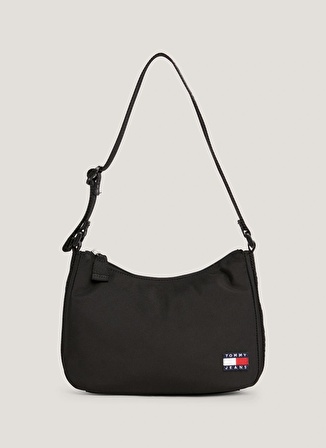 Tommy Hilfiger Siyah Kadın 25x16x5 cm Omuz Çantası AW0AW15815BDS