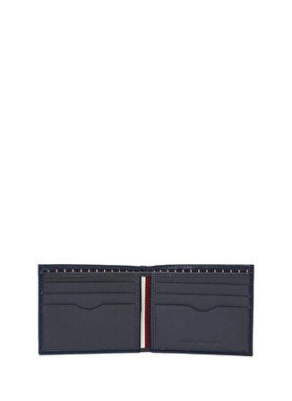 Tommy Hilfiger Lacivert Erkek Cüzdan TH CENTRAL MINI CC WALLET