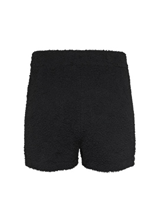 Tommy Jeans Normal Bel Normal Siyah Kadın Şort TJW BADGE KNIT SHORTS