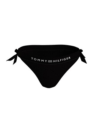Tommy Hilfiger Siyah Kadın Bikini Alt SIDE TIE BIKINI, BDS UW0UW05260BDS