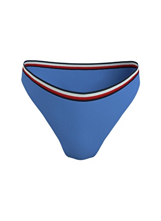 Tommy Hilfiger Mavi Kadın Bikini Alt CHEEKY HIGH LEG BIKI, C30 UW0UW0529