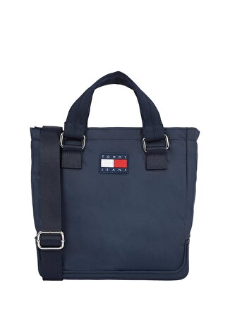 Tommy Hilfiger Lacivert Kadın 23x22x8 cm Omuz Çantası AW0AW15951C1G