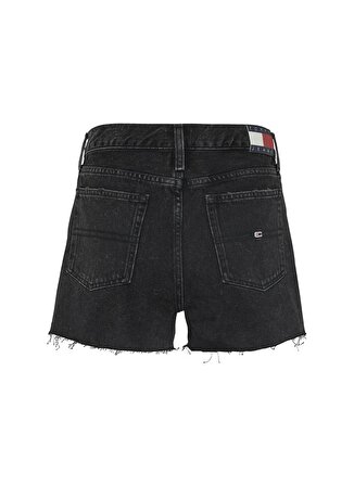 Tommy Jeans Normal Bel Normal Siyah Kadın Şort HOT PANT BH0082