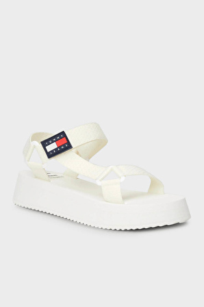 Tommy Jeans Bayan Sandalet EN0EN02466 YBL