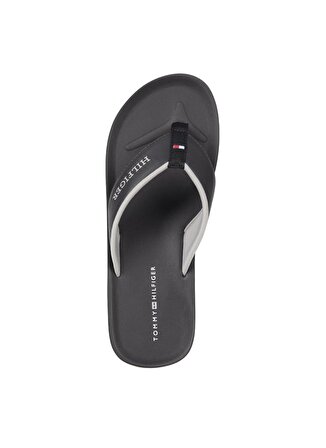 Tommy Hilfiger Siyah Erkek Plaj Terliği COMFORT HILFIGER BEACH SANDAL